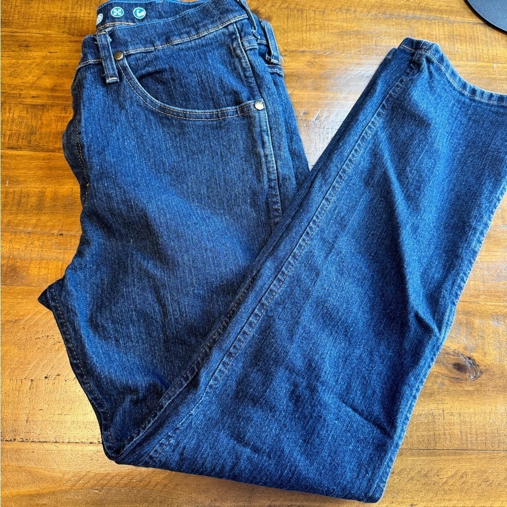 Wrangler Slim Fit Cowboy Cut Blue Jeans Men's 32 x 30 new‎